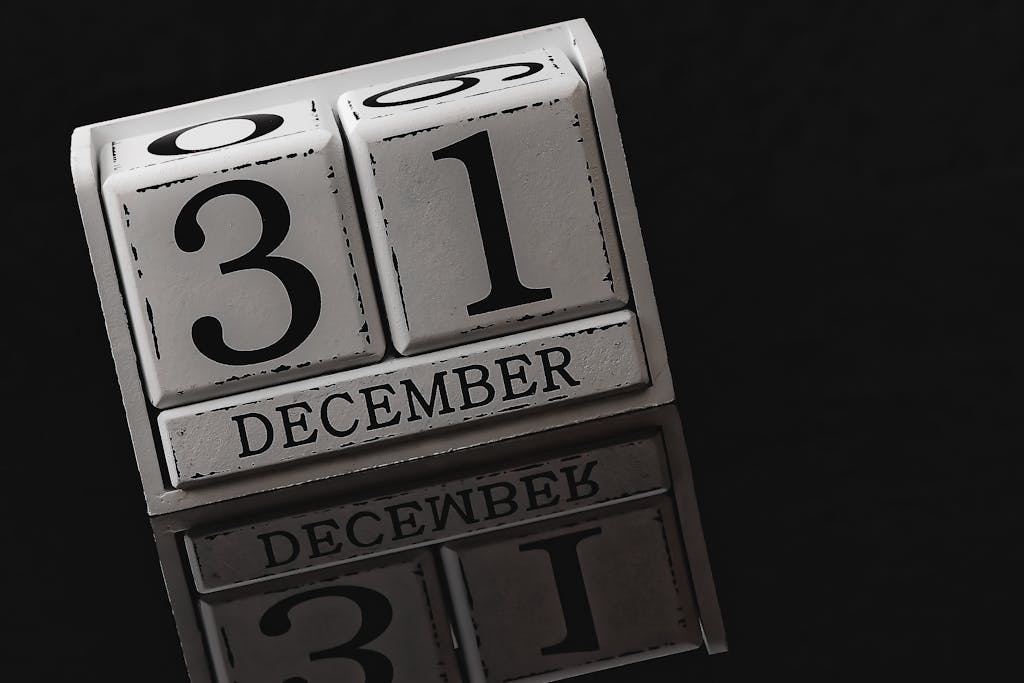 December 31 blocks